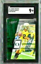 2017 Panini Prestige Marcus Mariota Alma Maters SGC 9