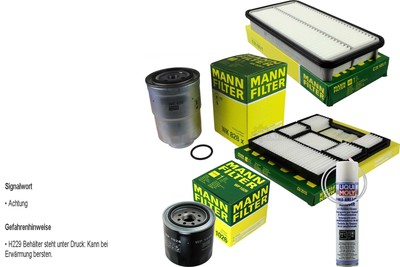 MANN-FILTER + Klima-Anlagen-Reiniger für Toyota Corolla Station Wagon 2.0 D