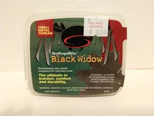 New 24 Count Black Widow Soft Spikes 24 Cleats 9A4P1K Small Metal Thread NOS