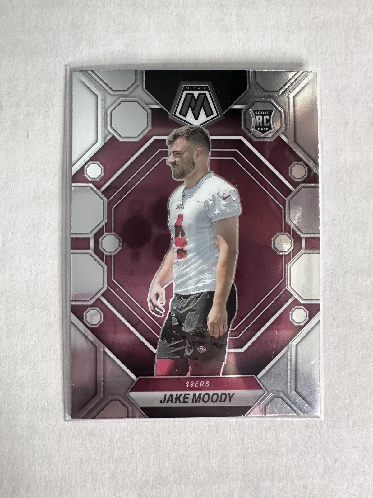 2023 Panini Mosaic Jake Moody Base Rookie #326 San Francisco 49ers RC