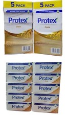 10 Bars 3.7 oz PROTEX OATS ANTIBACTERIAL SOAP BAR JABON PROTEX AVENA Family PK