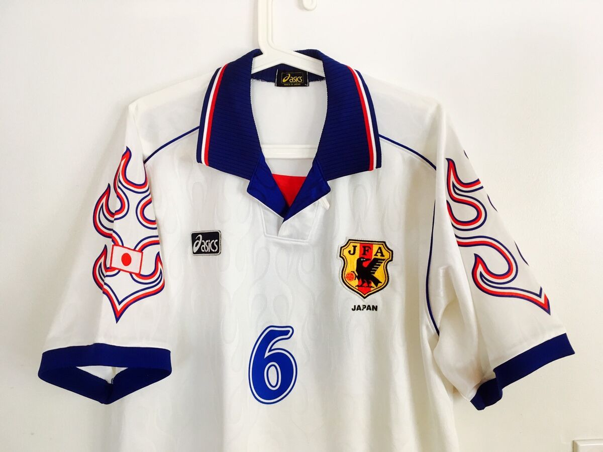 ULTRA RARE 1998 JAPAN AWAY ASICS MATCH ISSUE UNWORN SHIRT ULTRA RARE 1998 JAPAN AWAY ASICS MATCH ISSUE UNWORN SHIRT