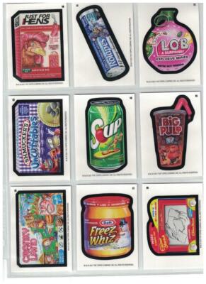 2021 TOPPS WACKY PACKAGES JANUARY Monthly 20 Sticker Card Variant