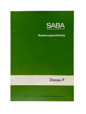 Selten SABA Donau F / Bedienungsanleitung