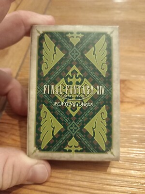 Final Fantasy XIV Shadowbringers Collector's Edition Art Playing Cards FF14
