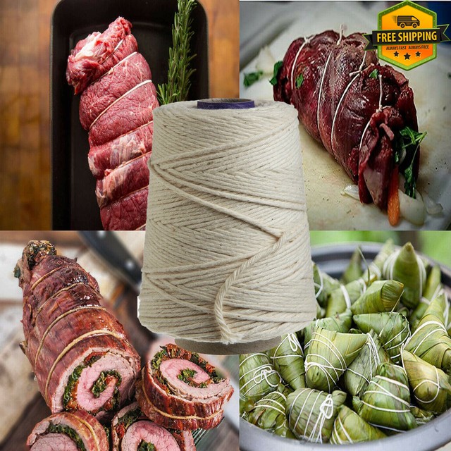 Kitchen 500 FT Butchers Twine Cotton Meat Trussing String Food Safe