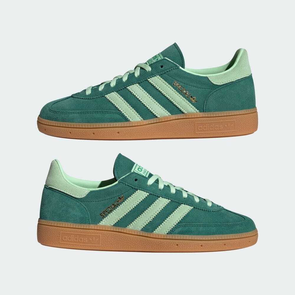 [ADIDAS] HANDBALL SPEZIAL W IE5896 ☆ adidas Handball Spezial Shoes - Green | Free Shipping with