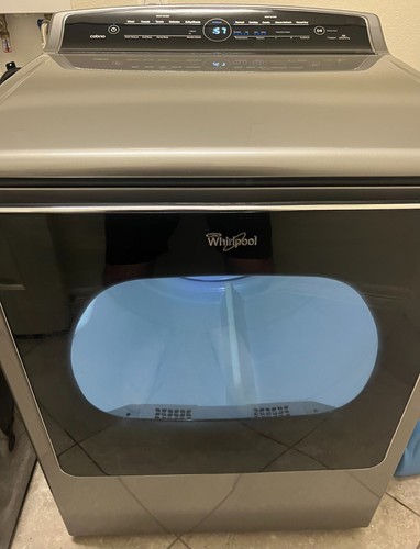 Whirlpool Cabrio Electric Dryer Gunmetal Grey WED8500DC *USED*
