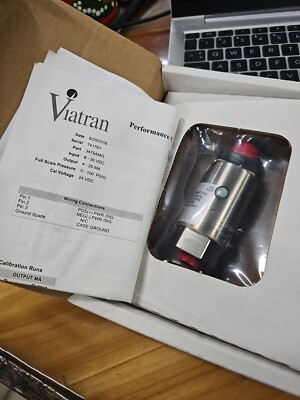 Viatran 3475AMG Pressure Transmitter 0-100psi 10-40v-dc MODEL 347