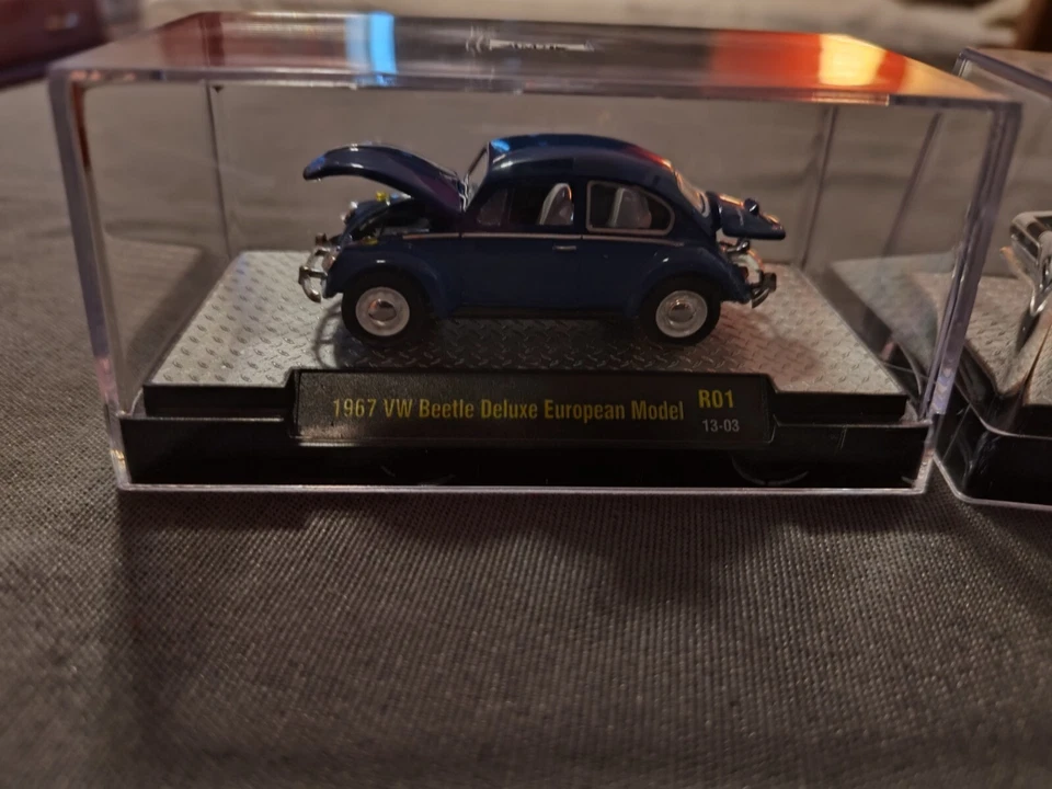 Lot Of Three Collector Cars. Cases Measure 4 In. Including 1967 VW Beetle - Image 4 of 4