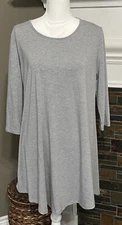 Wishlist gray dress NWT Medium Coverup Travel Lightweight NEW Casual