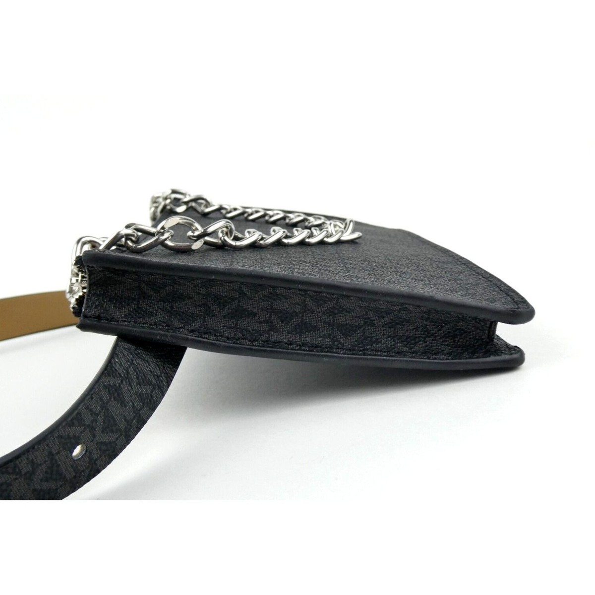 Michael Kors Black Medium Fanny Pack Belt Bag 554131 NWOT | eBay