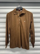 Vintage 70s Munsingwear Button Shirt Grand Slam Perma Press Disco Medium Brown