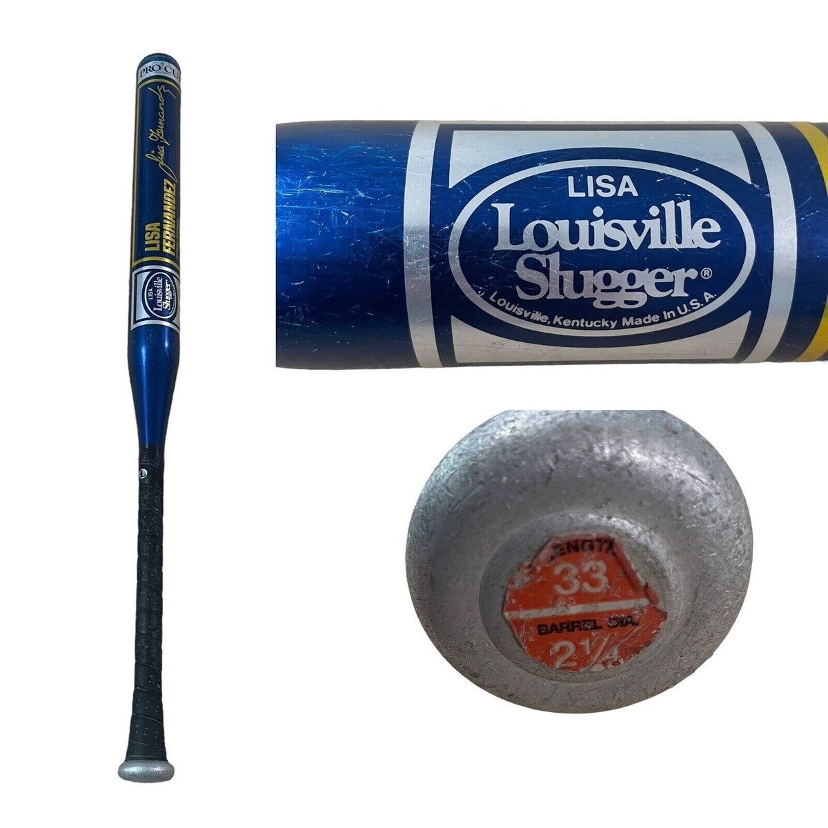Louisville Slugger Softball Bat Lisa Fernandez Pro Cup 33