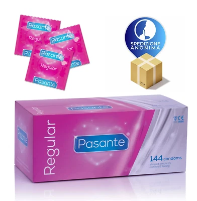 PASANTE Regular - Preservativi classici - 25 / 50 / 100 Profilattici