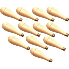 12 Wooden Handle File Graver Tool Grip Filing Ring Part 3 1/2"