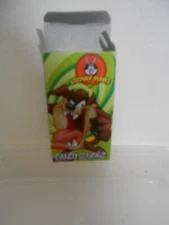 Looney Tunes Empty Sweet Cigarette Packet Taz & Sylvester on back