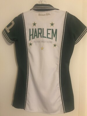 Vtg Harlem Globetrotters Fubu Platinum Womens Jersey Gator #11
