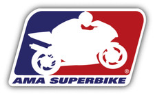 AMA Superbike Racing Logo Auto Car Bumper Sticker Decal - 3'', 5'', 6'' or 8''