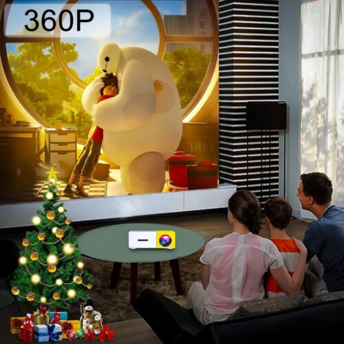 Mini Proyector Portatil Para Peliculas HDMI Celular Chromecast Hasta 60 Pulgadas - Picture 7 of 12