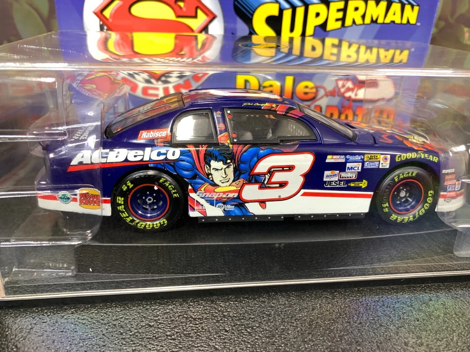 REVELL DIECAST DALE EARNHARDT JR #3 SUPERMAN / ACDELCO 1999 MONTE CARLO 1:24 - Image 3 of 4