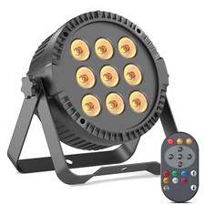 135W RGBW 9 LED Stage Lighting PAR Light DMX Beam Party DJ Disco Lights