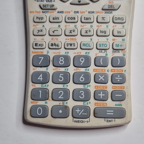 SHARP Scientific Calculator EL-531W Advanced D.A.L. Working No Slip Cover Exams - Picture 4 of 12