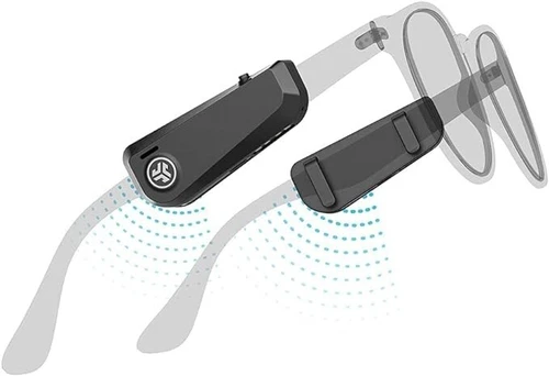 JLab JBuds Frames Wireless Open-Ear Audio for Your Glasses, 8-Hr. Bluetooth Play