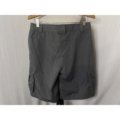 Boy's XL Shorts Under Armour Gray Heat Gear Cargo Adjustable Waist - Picture 6 of 7