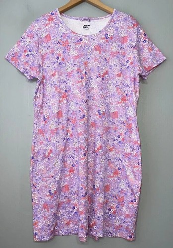 Vestido para dormir Lands End 100 % algodón Supima para dama (1755846) - Imagen 7 de 39