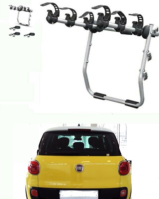PORTABICI POSTERIORE 3 BICI PER FIAT 500L TREKKING ANNO 2015 BICI UOMO  DONNA MB | eBay
