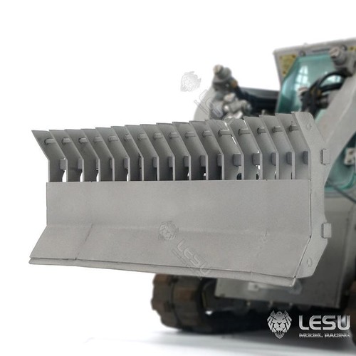 LESU RC Dozer Shovel Rake Bucket 1/14 Hydraulic Skid Steer Loader Accessory DIY - Picture 6 of 7