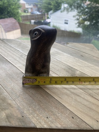 Pigeon Forge Pottery Chipmunk firmato D Ferguson 1979 - Foto 12 di 13