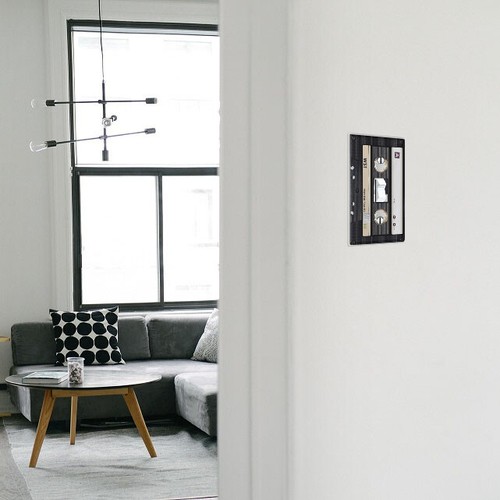1-Gang Single Toggle Light Switch Wall Plate Decor Cover - Cassette Tape - Picture 73 of 121