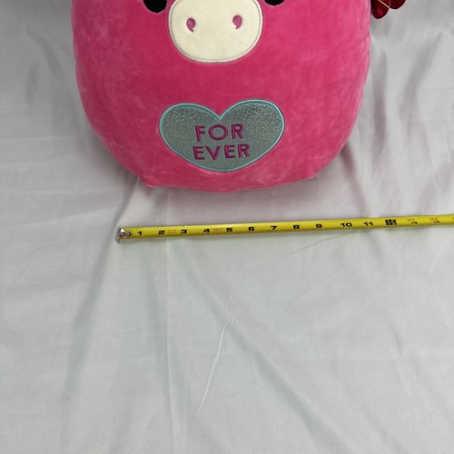 Kellytoy Paloma Pink Pegasus 12" Squishmallow Forever Heart Plush 2023 NEW - Picture 12 of 13