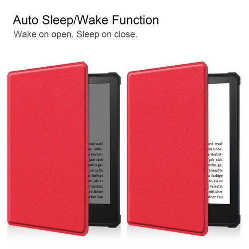 Auto Sleep Wake Shockproof PU Leather Case Cover For Kindle Paperwhite 11th Gen - Picture 30 of 48