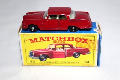 1967 mercedes benz 230sl matchbox