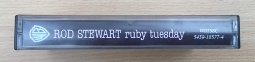 🌟ROD STEWART🌟RUBY TUESDAY🌟CASSETTE SINGLE🌟CASSINGLE🌟POP🌟90S🌟UK🇬🇧SELLER - Picture 4 of 7