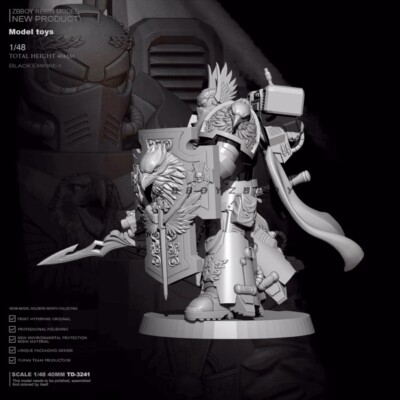 Figurine Résine 1/35 Legion Monroe Armored Warrior – Kit à Monter Et Peindre