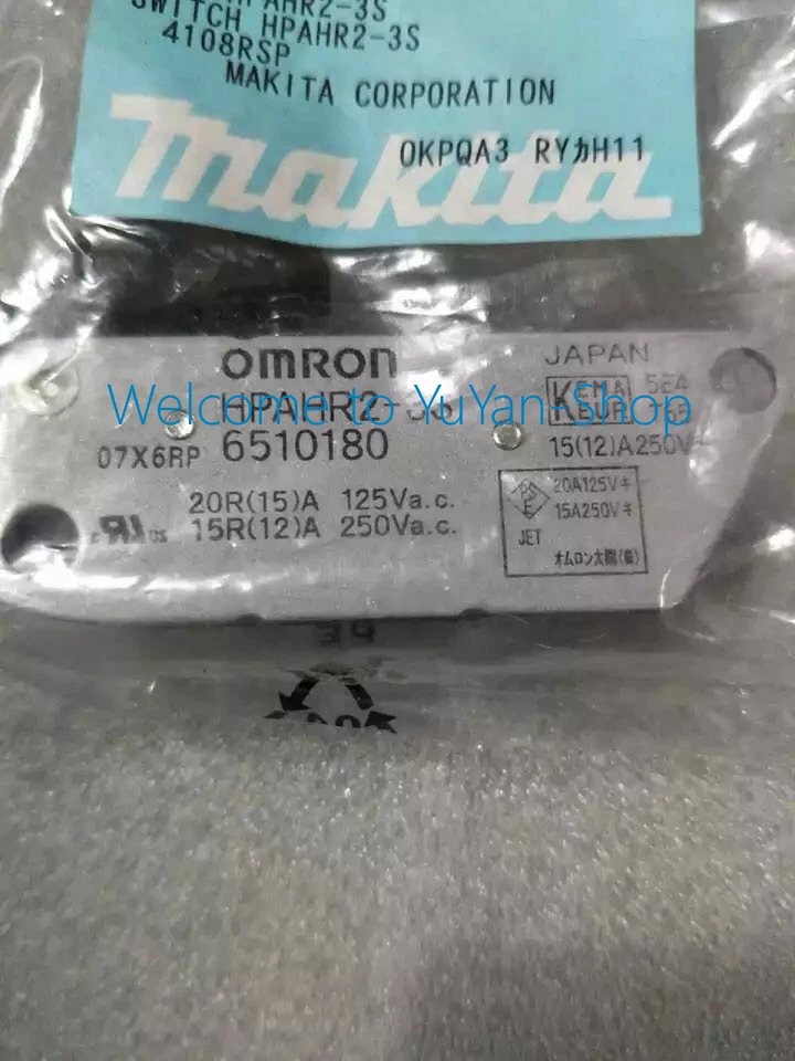 1pcs Switch HPAHR2-3S FOR SANDER / CUT OFF 651018-0 - Image 3 of 3