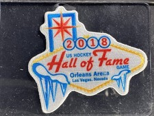 2018 Hockey Hall Of Fame Game Patch-Team Issued-Fighting Sioux vs Gophers