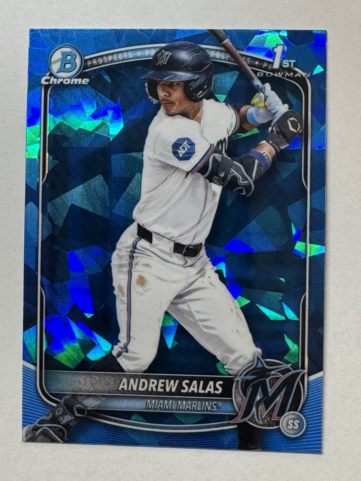 2025 Bowman Chrome Sapphire Andrew Salas 1st Prospect #BCP-156