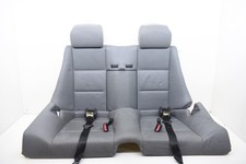 2003 Bmw E46 330ci Convertible Rear Seat Full Set With Belts Gray Oem Kw90