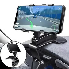 Car Dashboard Dash Mount Mobile Phone Holder GPS Stand Bracket Clip on Sun Visor