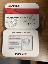 2x New Emax MT1806 2280KV Brushless Motor (Plus Thread)