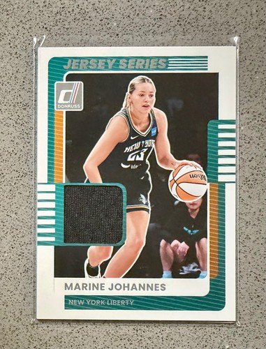 2025 Panini Donruss WNBA Jersey Series Marine Johannes Patch Card #69