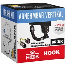 F&uuml;r Mercedes E-Klasse W213 Kombi ab 16 Hook AHK vert. abnehmbar +7pol spezifisch