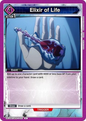 UE17BT: SOLO LEVELING Elixir of Life UE17BT/SLG-1-037 Common
