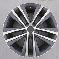 1x Alufelge 18 Zoll 7.5" 5x112 42ET 7N0601025F Seat Alhambra Rim Wheel