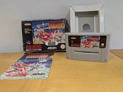 SNES PAL - Smash T.V. - Super Nintendo - Originalverpackt & Komplett mit Anleitung